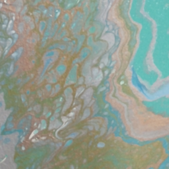 Original Acrylic Painting - TROPICAL DREAM, Designs By Sandy,12x12 - Picture 8 of 13